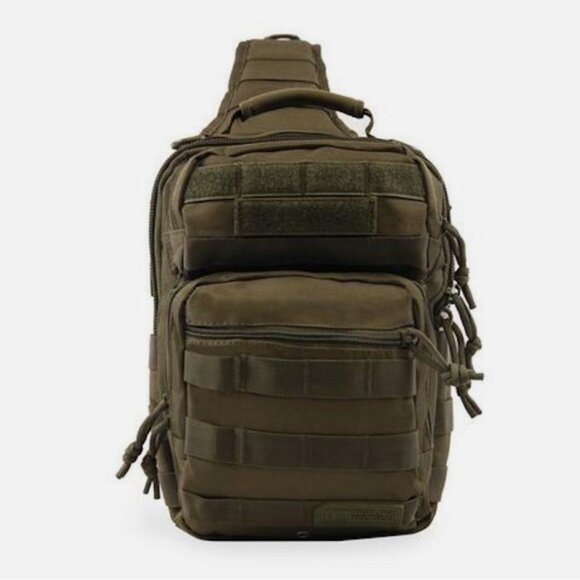 Highland Tactical Eagle Sling Bag Molle Web Adjustable Crossbody - Picture 1 of 5